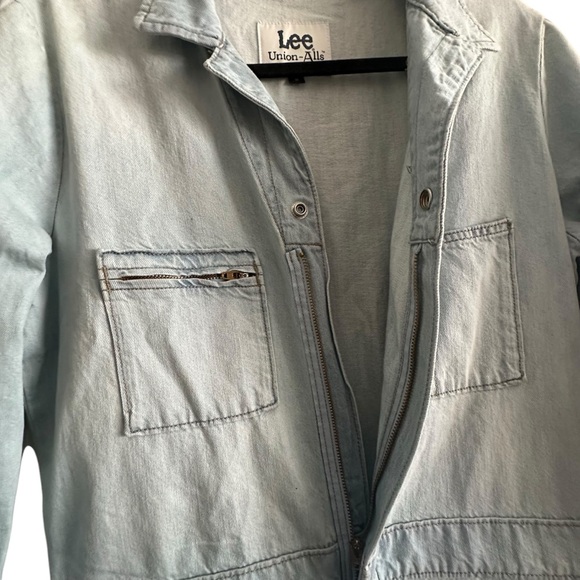 NWT Lee union-alls barely blue coveralls size M. - Picture 4 of 7